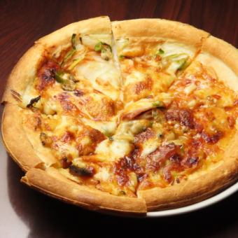 手作りオーブンピザ