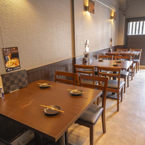 木の温もりを感じられる温かみのある店内◎