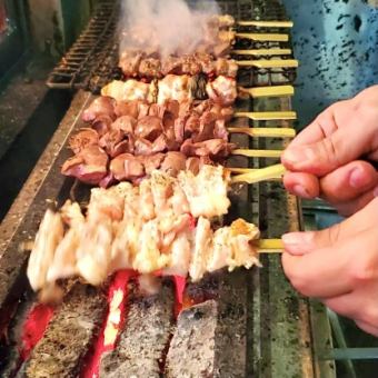 ≪テイクアウト≫ポイント利用OK！！酒の肴やごはんのお供に♪お得な串焼きセット【１０本】