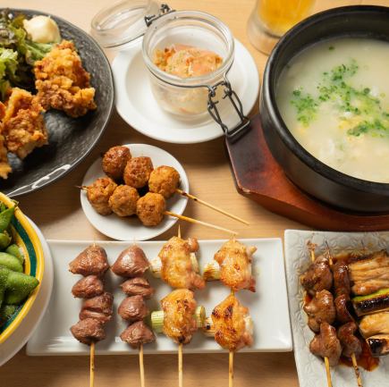 <忘年会・女子会に!>【120分(L.O.90分)飲み放題付♪】えんとつ魅惑コース全8品5000円(税込)