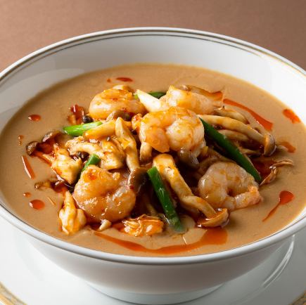 GWプレミアムランチフェア-海老入りタンタンメン