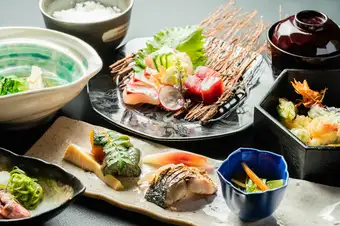 《120分飲み放題付》お手軽会席コース！ボリューム少な目コース全8品