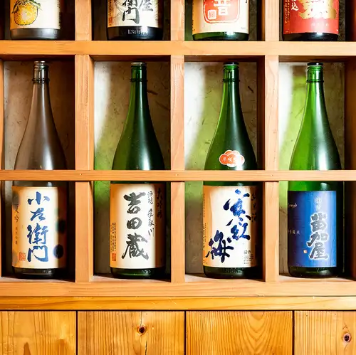 日本酒の飲み比べが嬉しい