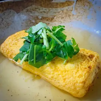 明石焼き風出し巻き玉子
