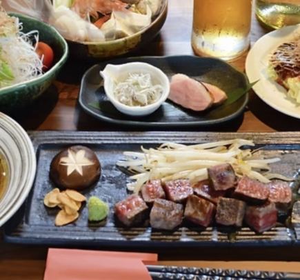 (全7品)宴会B特選プラン120分飲み放題付コース7500円税込(土曜.祝日不可)
