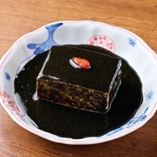 黒い奴《黒ゴマだれの冷奴》