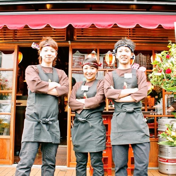Bright and energetic staff are waiting for you!