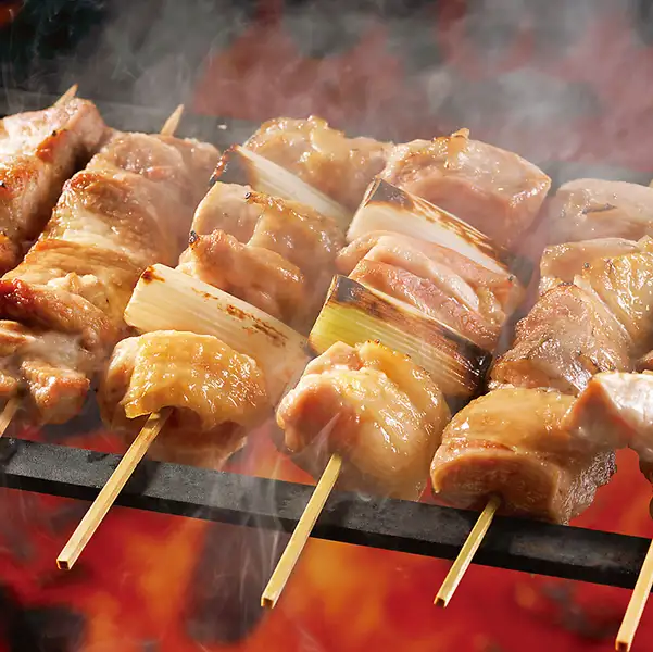 当店こだわりの串焼き！