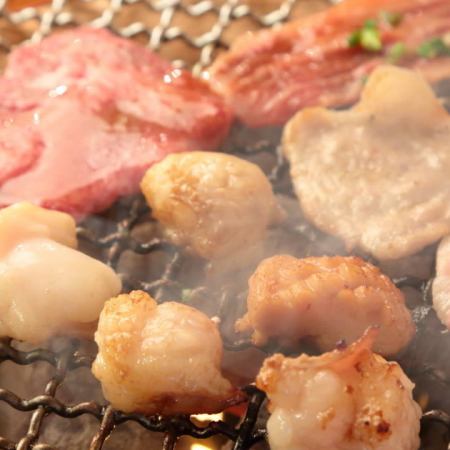 宴会パック【焼】（焼肉・飲み放題90分付き）※お席時間は2時間となります。