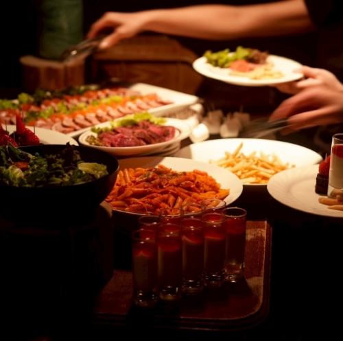 【プロジェクター、マイクなど設備完備♪】豚×鶏×牛を堪能◎premiumコース《120分飲み放題付》6000円