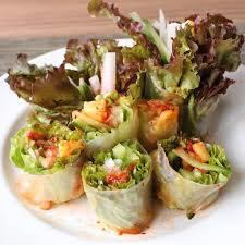 [Limited to Meat Bar x Kaihin Makuhari Store] Healthy raw spring rolls of shrimp avocado