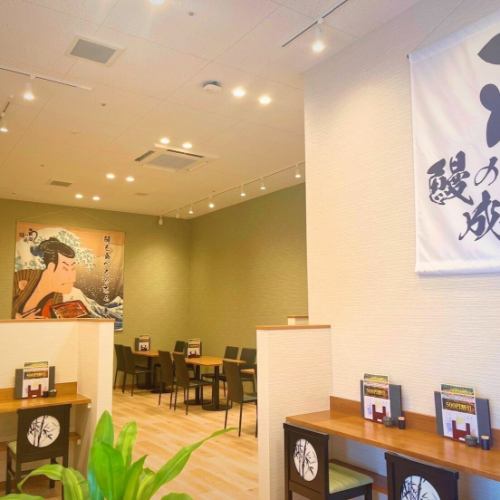 カウンター席で鰻ランチ！