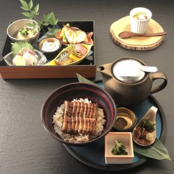 【お食事のみ予約】松花堂 鰻ひつまぶしセット3850円