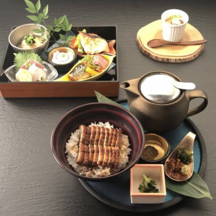【お食事のみ予約】松花堂 鰻ひつまぶしセット3850円