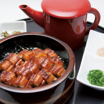 【ランチお料理のみ】鰻ひつまぶし会食膳3000円