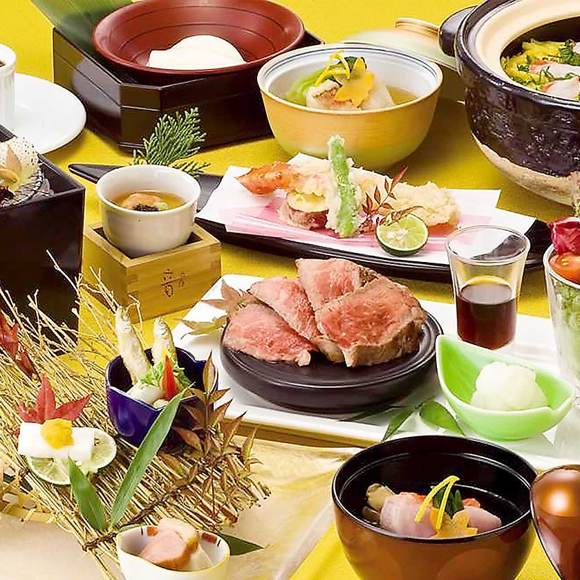 完全個室あり◎季節を感じる新鮮旬素材を使用したご宴会コース♪