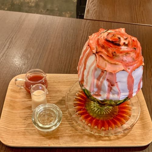 Alice's rose roasted ice