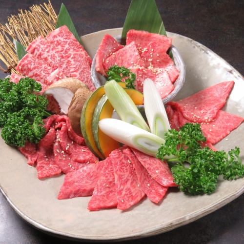 和牛3点盛り