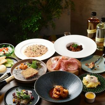 ◇歓迎会◇120分飲み放題付◇ 記念日や特別なディナーに♪【厳選牛ステーキコース】