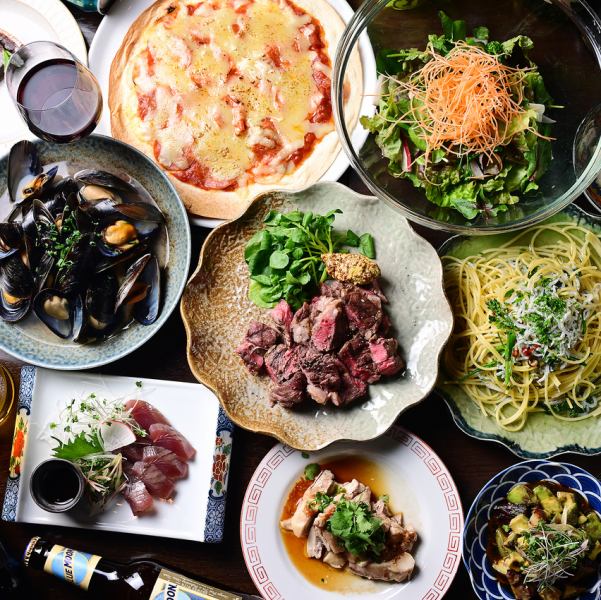 ★夏の宴会に★お肉料理がメインのボリューム満点コースをご用意！飲み放題付き5,000円～