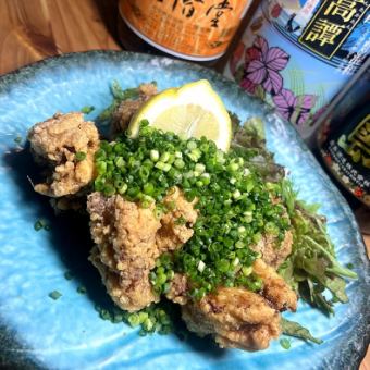 ネギ塩レモン唐揚げ