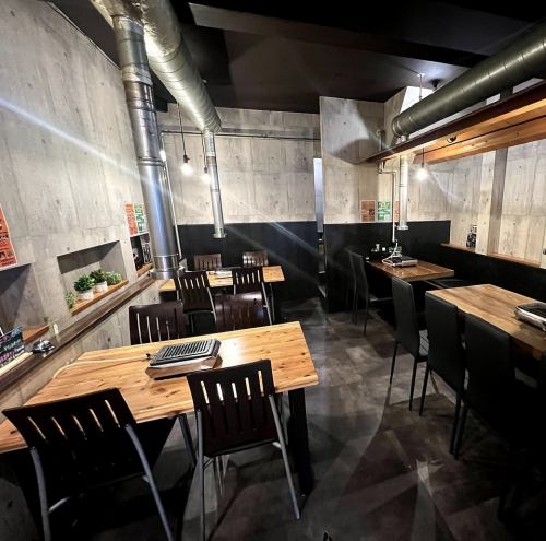 笑い鶏は店内がお洒落！