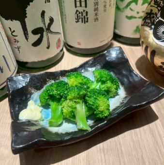 塩茹でブロッコリー