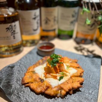 キムチーズチヂミ