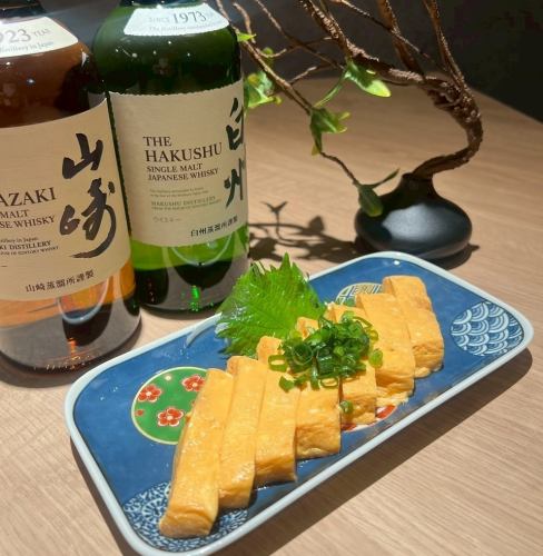 龍の卵のだし巻き