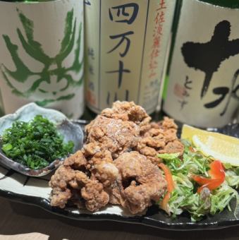 ネギ塩レモン唐揚げ