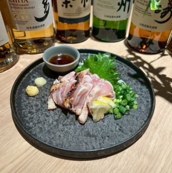 地鶏ももたたき