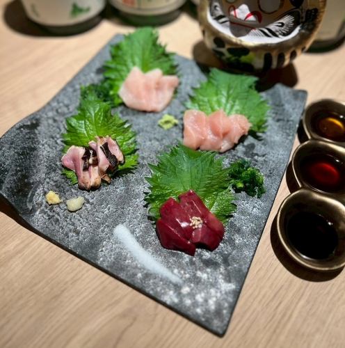 笑い鶏は刺身類がオススメ！！！