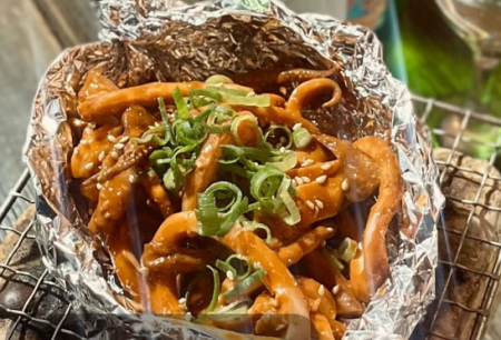 するめいかのワタ焼