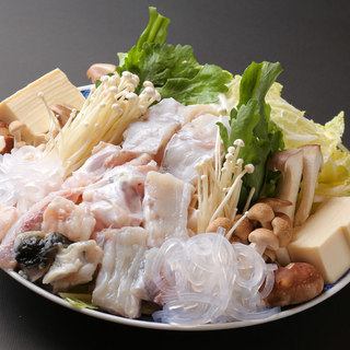 Fugu hotpot (Tessa/Shabu-shabu included) [Early September to late March]