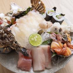 Okoze special sashimi platter