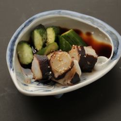 烤章鱼配柚子醋