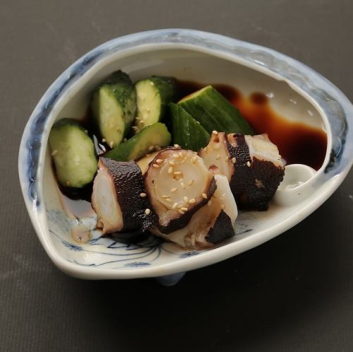 たこのポン酢焼き