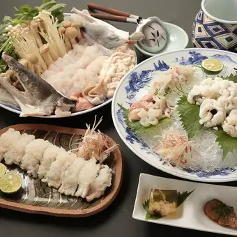 【活〆はもコース◆9900円(税込)】はも湯引き・焼霜・寿司など全5品が味わえる