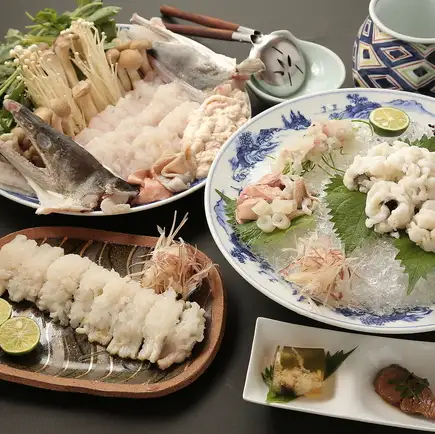 【活〆はもコース◆9900円(税込)】はも湯引き・焼霜・寿司など全5品が味わえる