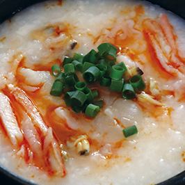 Seafood and shrimp congee