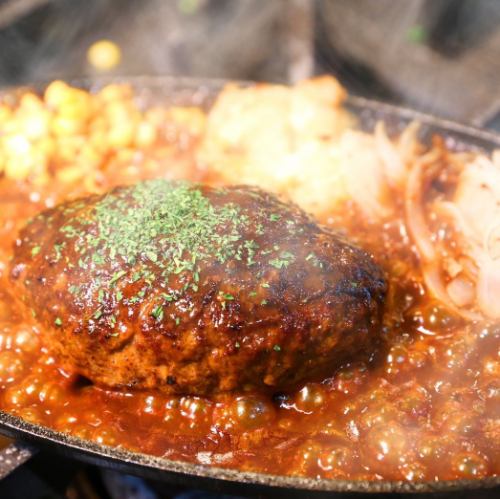 ★★ Charcoal-grilled beef hamburger ★★