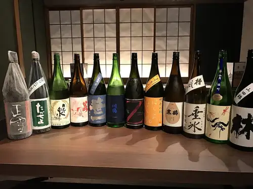 日本酒常時15種類あります!