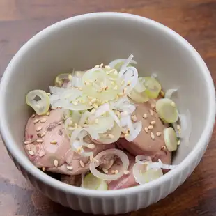 鶏レバのコンフィ