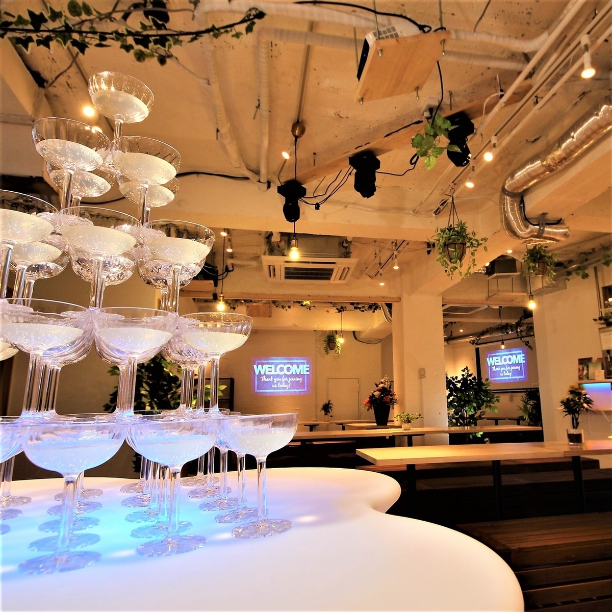 Private party in Shibuya!! Rent a floor in Shibuya and toast with champagne♪