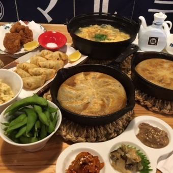 【選べる8個入り餃子・おつまみ6種・スープ餃子付】スペシャルセット7品（ガッツリ食べたい方!）