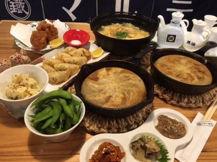 【選べる8個入り餃子・おつまみ6種・スープ餃子付】スペシャルセット7品(ガッツリ食べたい方!)
