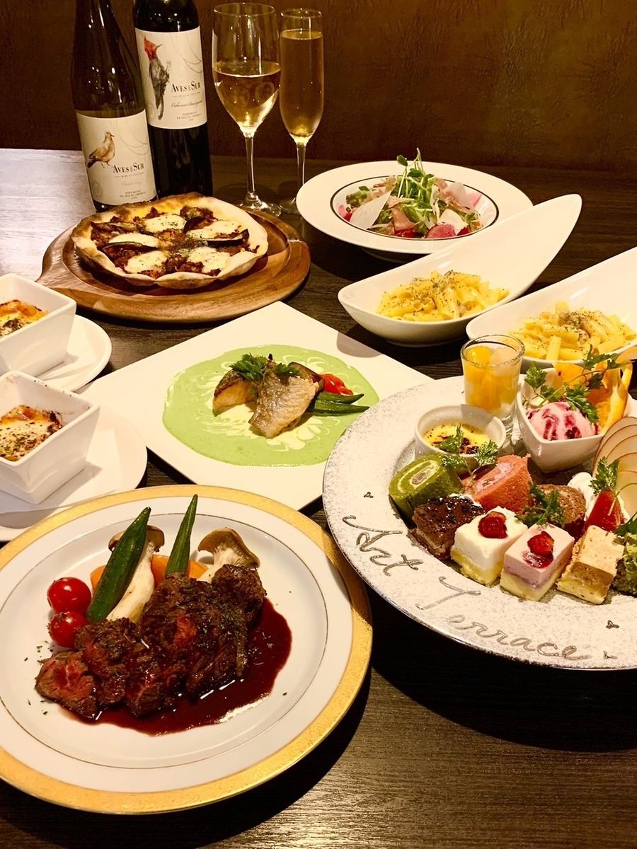 特別な日に◎季節のコース3300円~◎駐車場あり