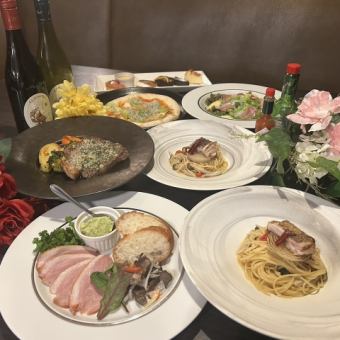 [Food only! Seasonal Course C] 5 dishes + dessert buffet 3,300 yen (tax included)