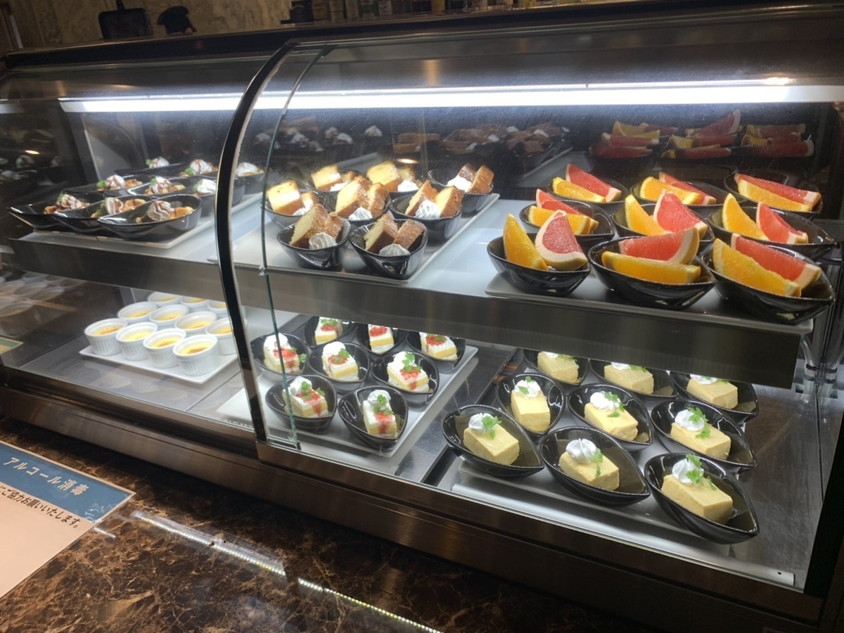 The dessert buffet features an amazing array of delicious sweets!