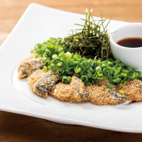 Hakata-style specialty toro mackerel with sesame seeds!